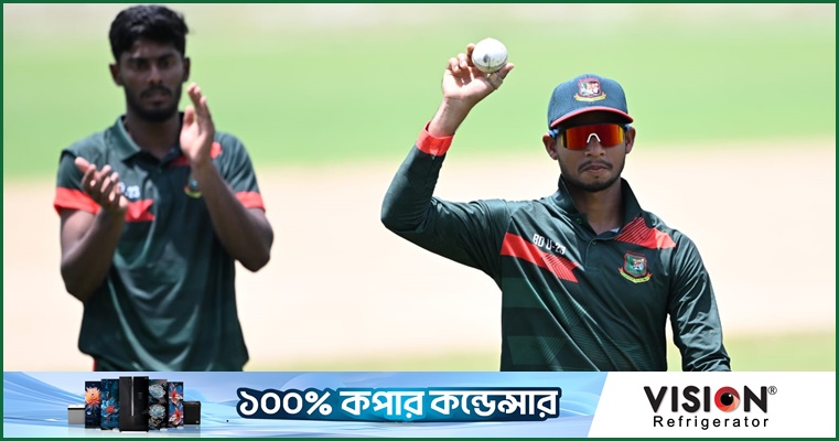 আবারও জীবনের ফাইফারে বাংলাদেশ অনূর্ধ্ব-২৩ দলের সিরিজ জয়